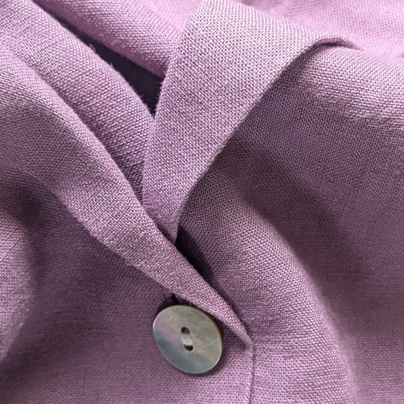 Madewell Kacie Plum Shirtdress Mini NWT | Fall Layering Favorite Sz 14‎ - Picture 9 of 13